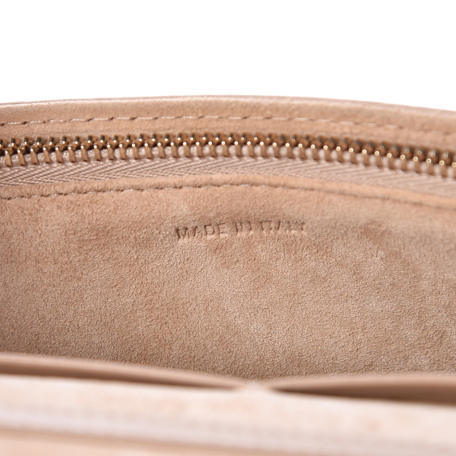 Christian Dior Grained Calfskin Diorama Wallet on Chain Pouch Nude 7 of 9