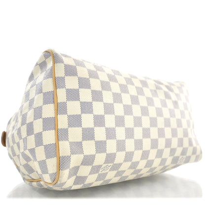 Louis Vuitton Damier Azur Speedy 30 6 of 9