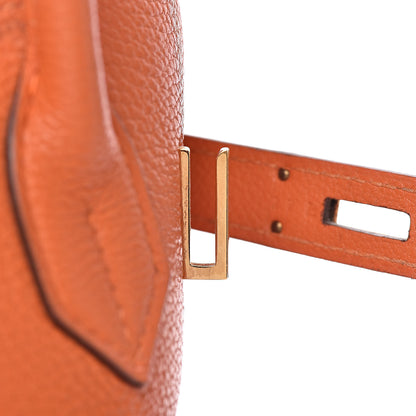 Hermes Togo Birkin 30 Orange 12 of 32