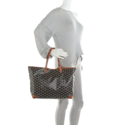 Goyard Goyardine Saint Louis PM Black Gold 2 of 9