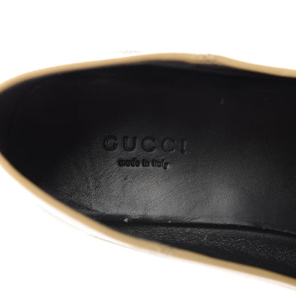 Gucci Lambskin Womens Brixton Horsebit Loafers 40 Wheat 7 of 9