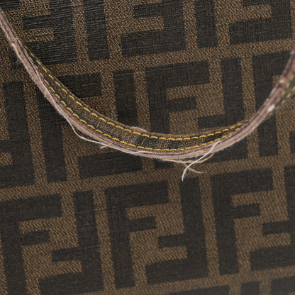 Fendi Zucca Spalmati Small Roll Tote Tobacco Yellow 13 of 18