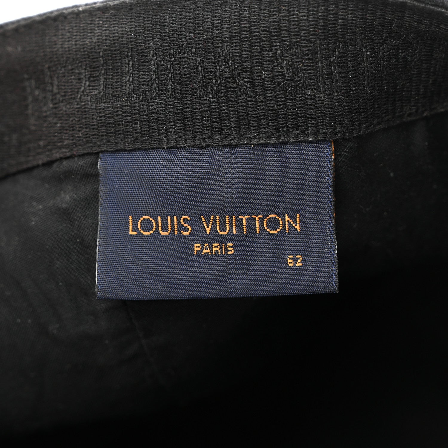 Louis Vuitton Monogram Essential Cap 62 Black 8 of 9