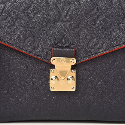 Louis Vuitton Empreinte Pochette Metis Marine Rouge 9 of 9