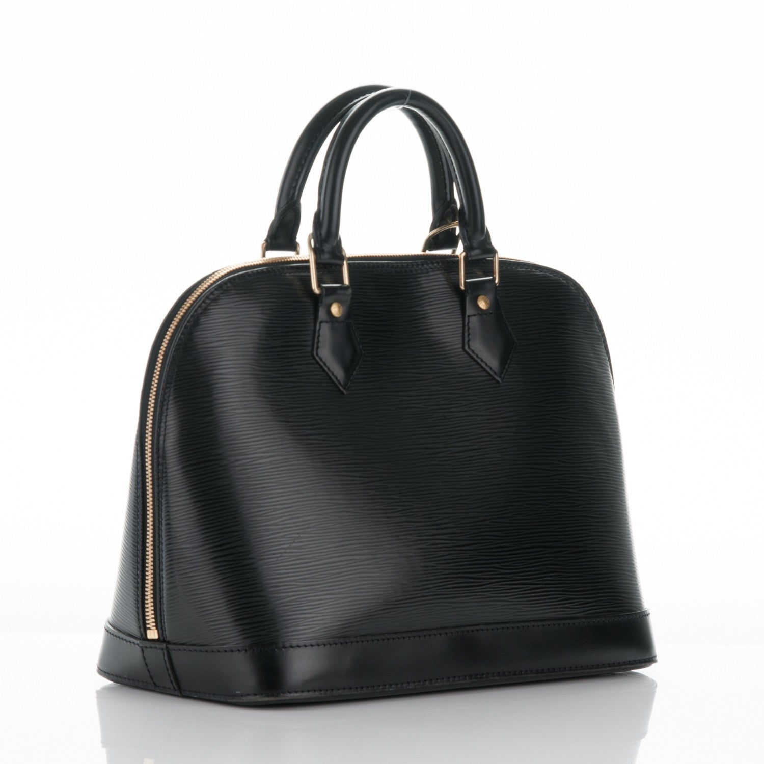 Louis Vuitton Epi Alma PM Black 3 of 7