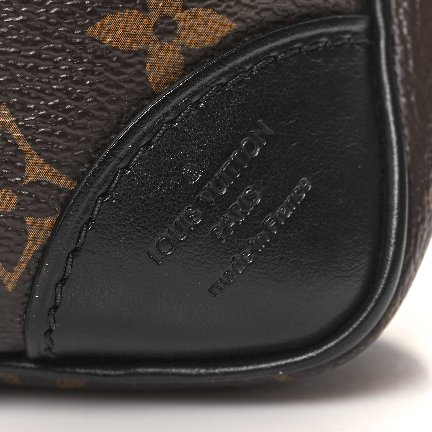 Louis Vuitton Monogram Odeon MM Black 6 of 10