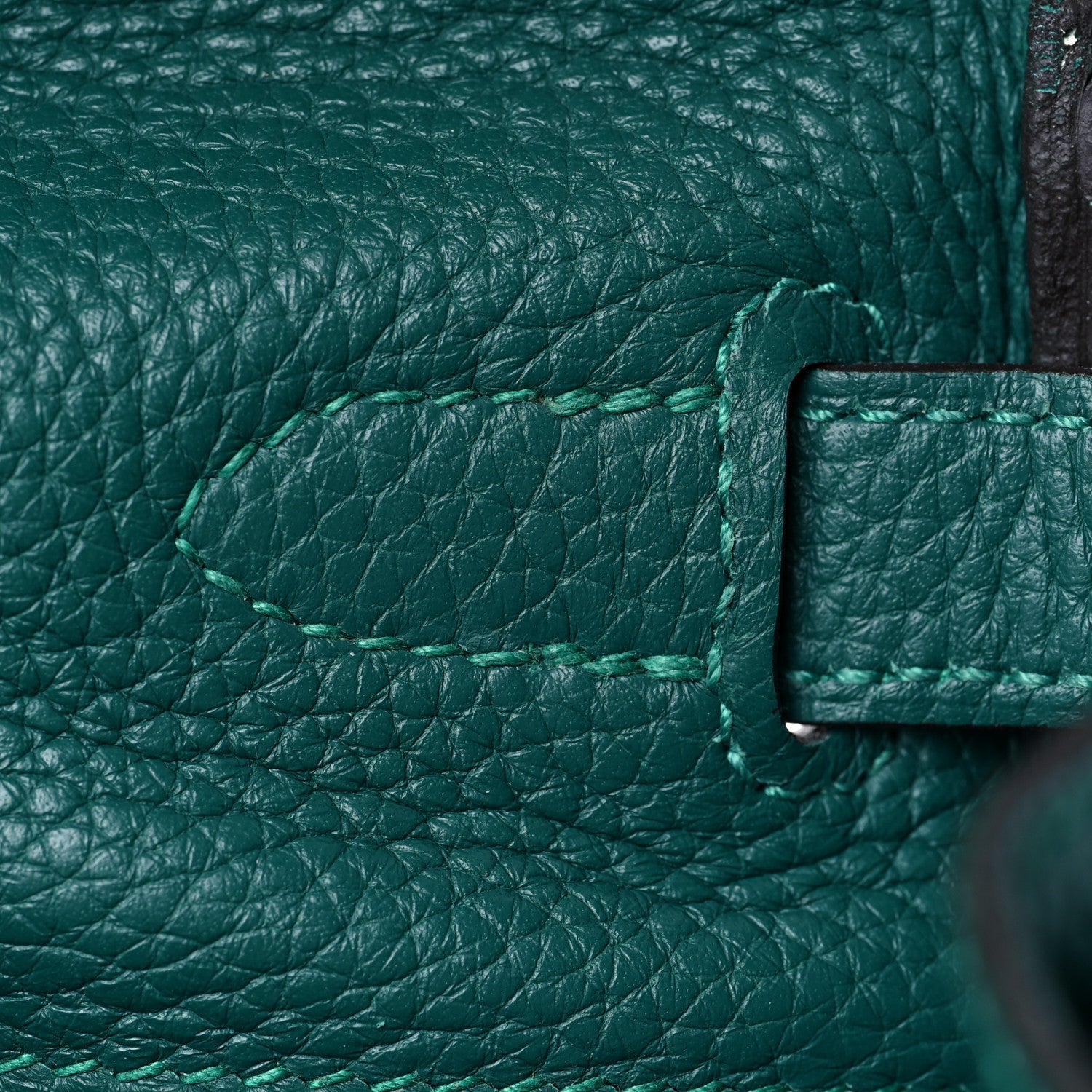 Hermes Taurillon Clemence Kelly Retourne 28 Malachite 22 of 45