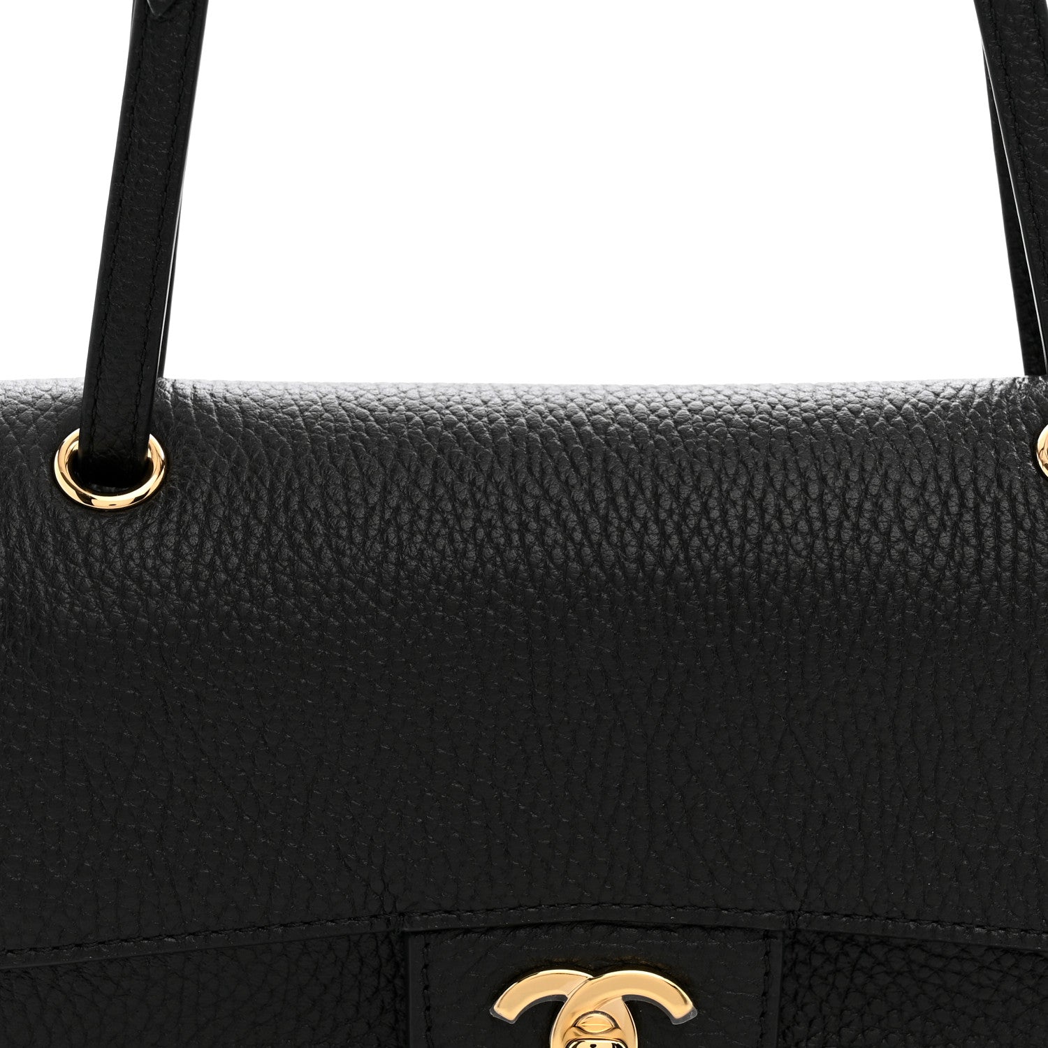 Chanel Grained Calfskin Mini Souplissimo Maxi Flap Black 8 of 11