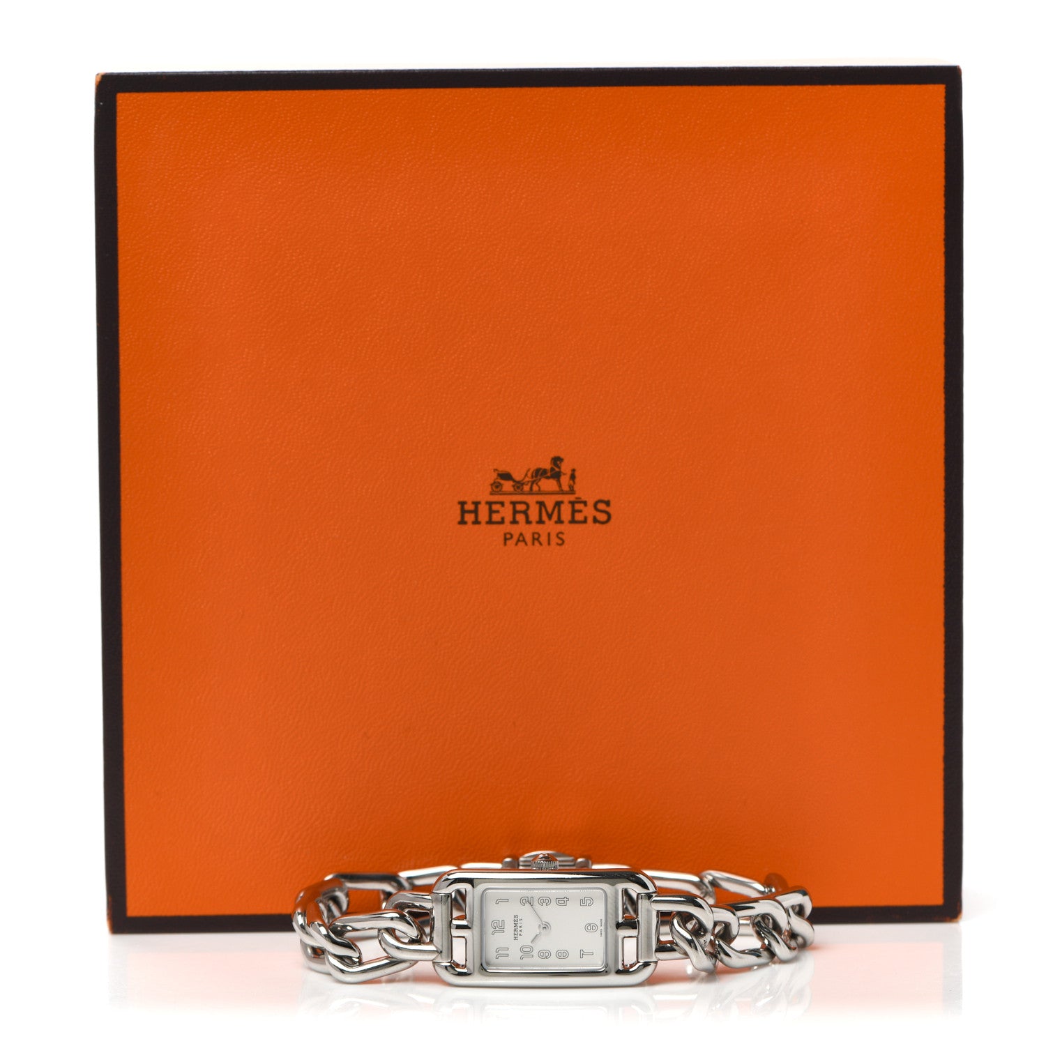 Hermes Stainless Steel 17mm Nantucket Quartz Watch 5 of 5