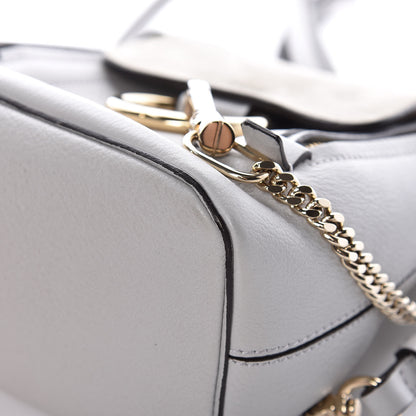 Chloe Suede Calfskin Mini Faye Backpack Airy Grey 11 of 14