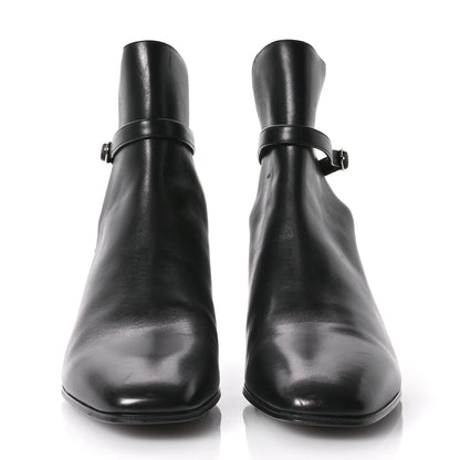 Saint Laurent Calfskin Mens Terry 45 Boots 43 Black 3 of 10