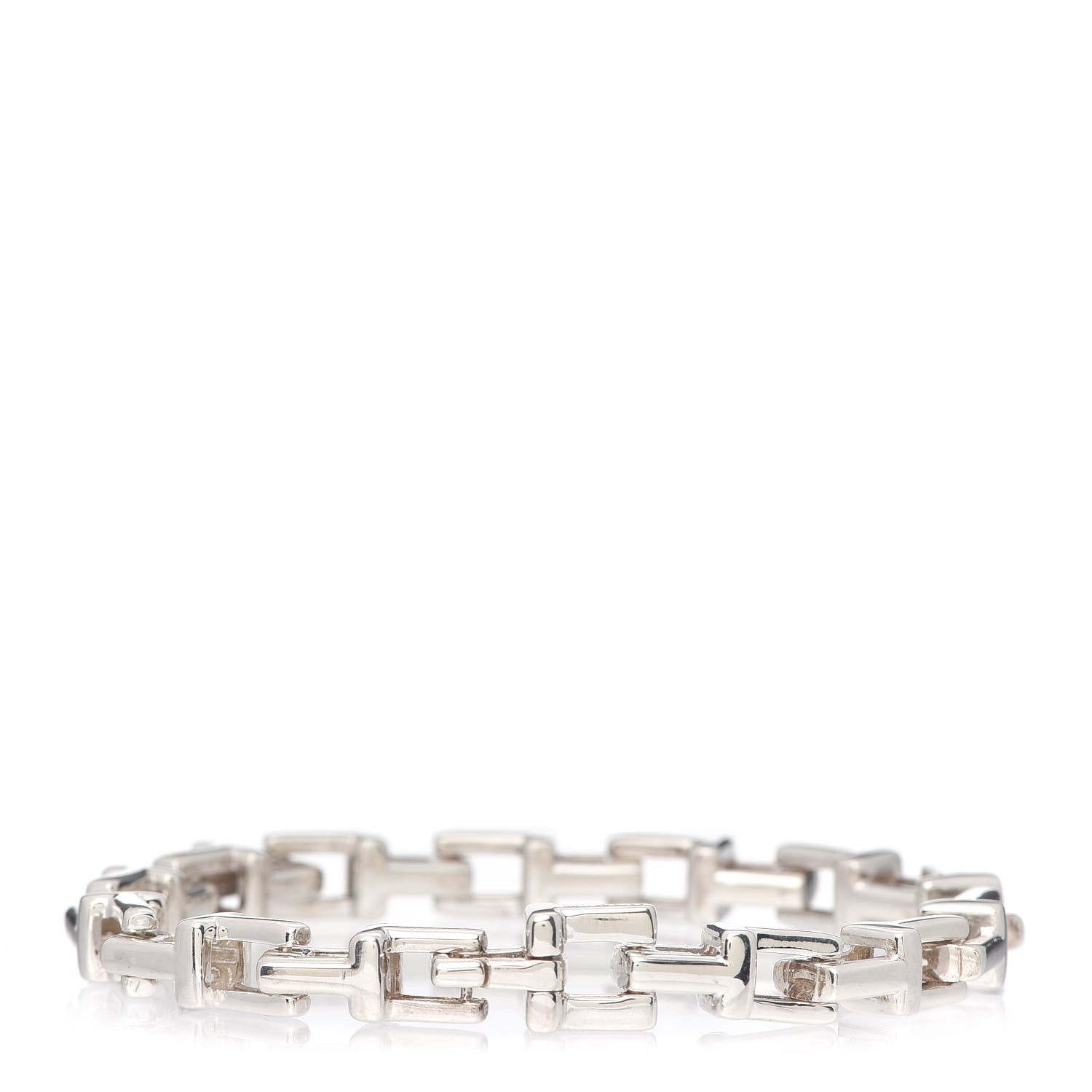 Tiffany Sterling Silver T Chain Bracelet 3 of 7