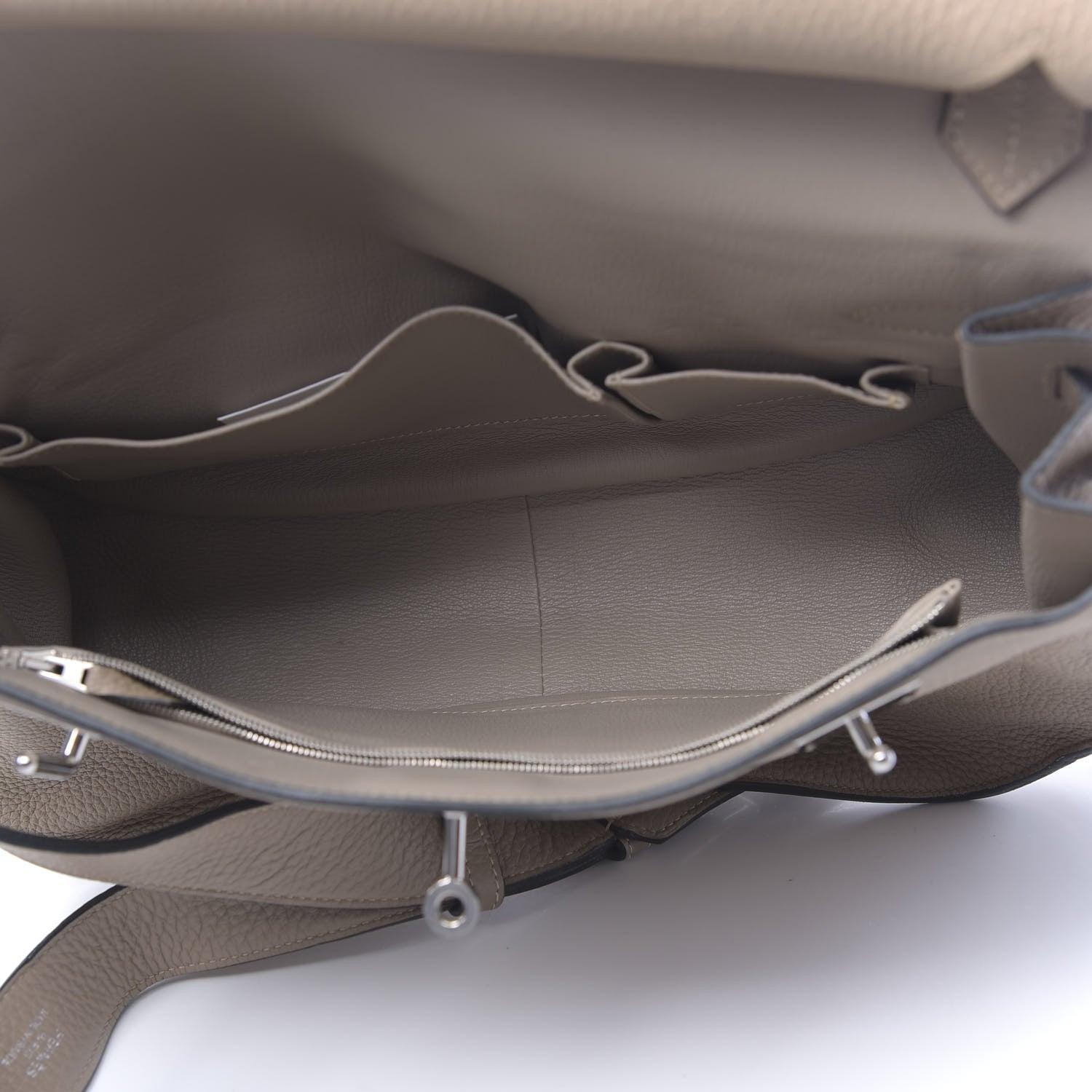 Hermes Taurillon Clemence Jypsiere 34 Gris Tourterelle 5 of 12