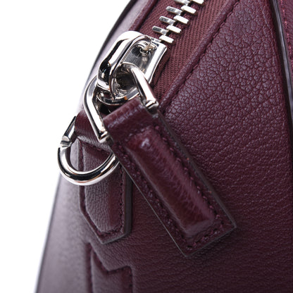 Givenchy Sugar Goatskin Mini Tri-Color Antigona Burgundy Pink White 11 of 16