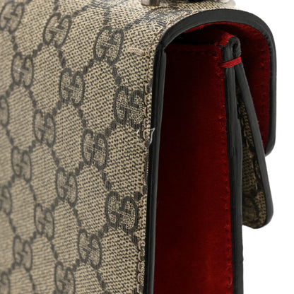Gucci GG Supreme Monogram Mini Dionysus Shoulder Bag Hibiscus Red 14 of 14