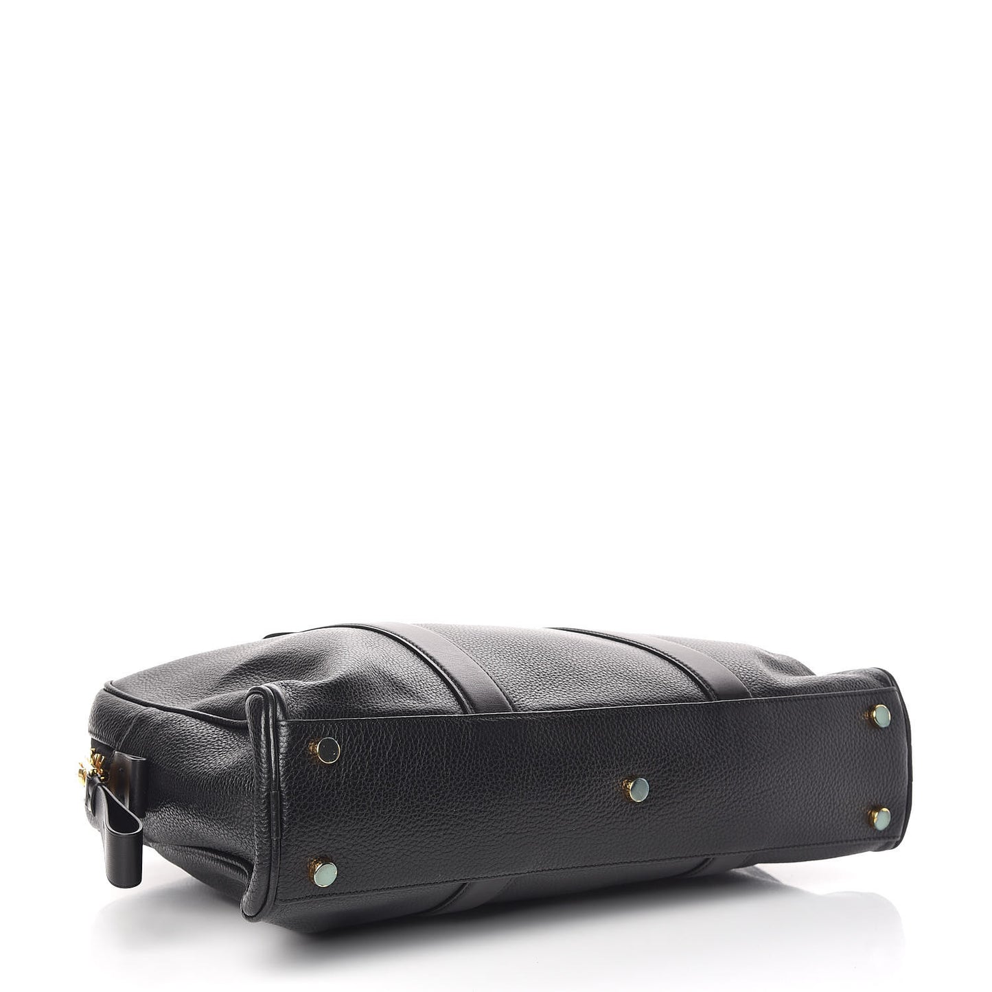 Calfskin Buckley Briefcase Black