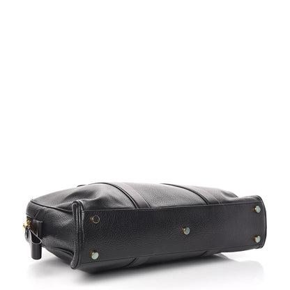 Tom Ford Calfskin Buckley Briefcase Black 4 of 9