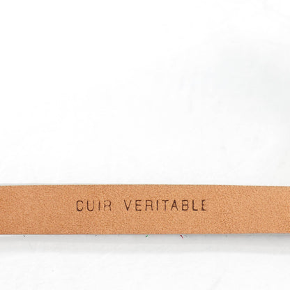Chanel Glitter Skinny CC Belt 75 30 Silver Multicolor 6 of 7
