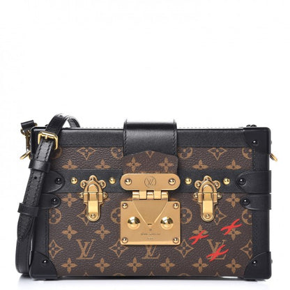 Louis Vuitton Monogram Petite Malle Black 1 of 7