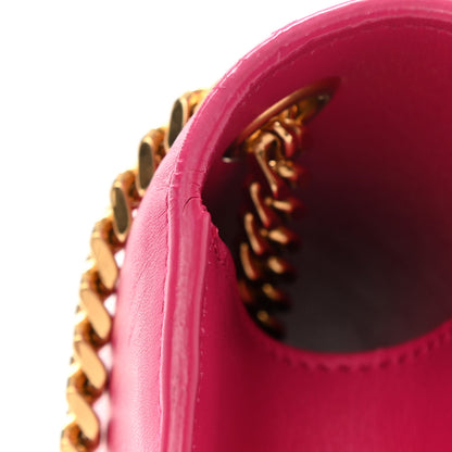 Saint Laurent Smooth Calfskin Medium Classic Monogram Kate Tassel Satchel Fuchsia 13 of 15