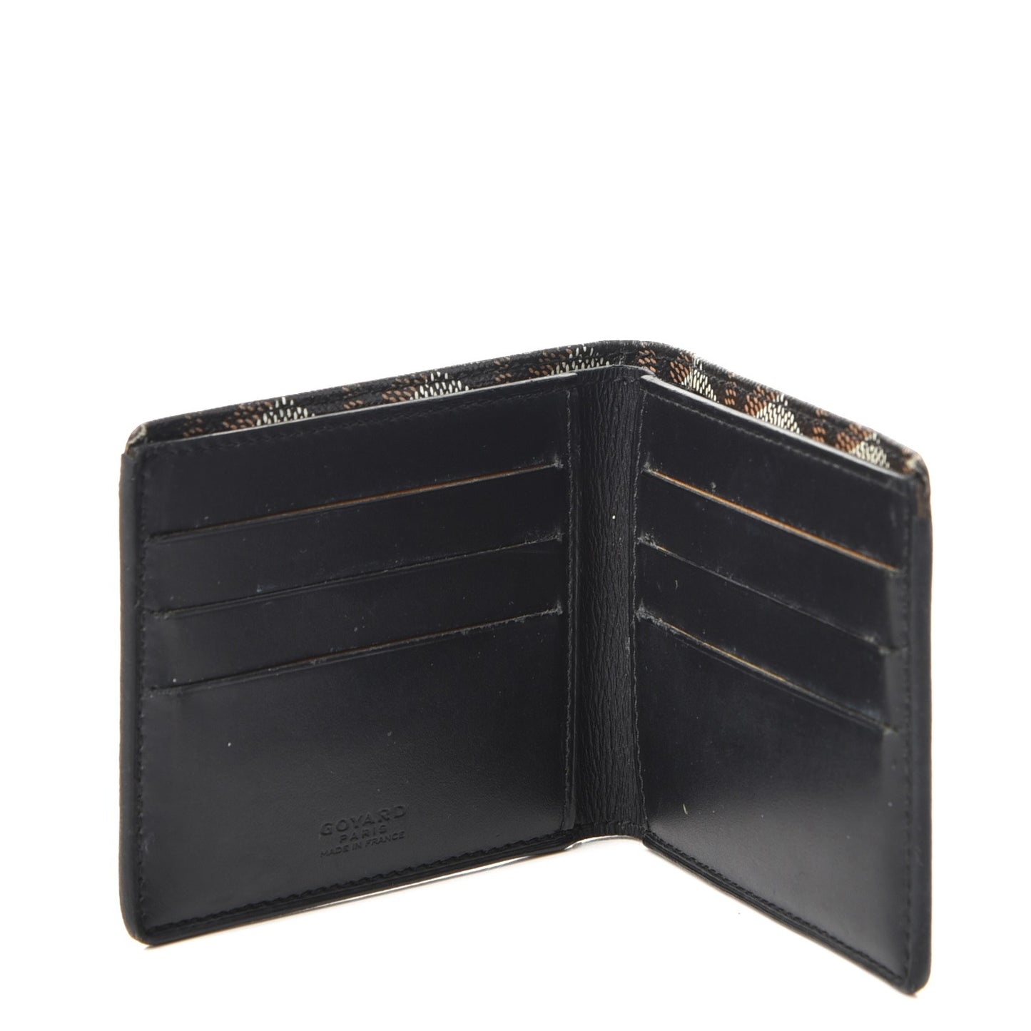 Goyardine Bi-Fold Wallet Black