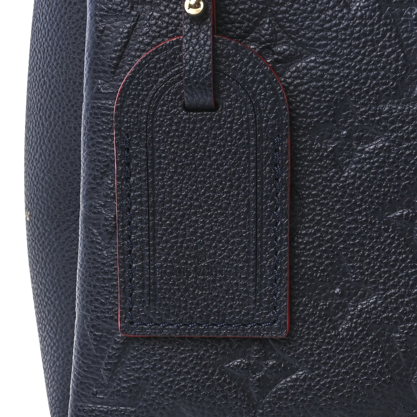Empreinte Surene MM Marine Rouge