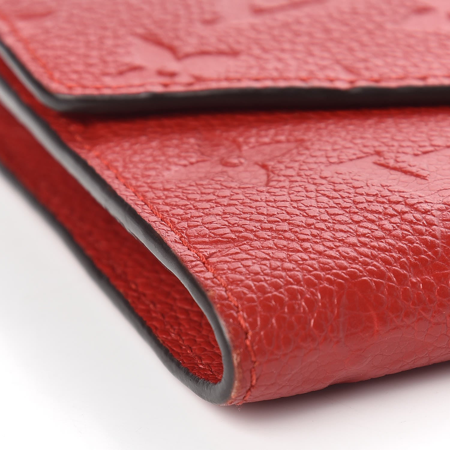 Louis Vuitton Empreinte Compact Curieuse Wallet Cherry 9 of 13