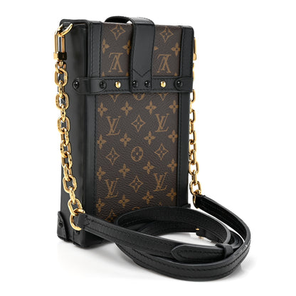 Louis Vuitton Monogram Pochette Trunk Verticale Black 2 of 10