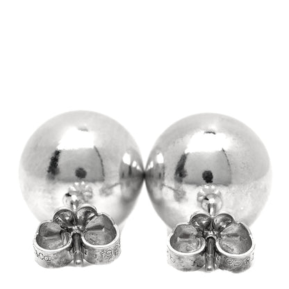 Tiffany Sterling Silver 10mm HardWear Ball Earrings 3 of 3