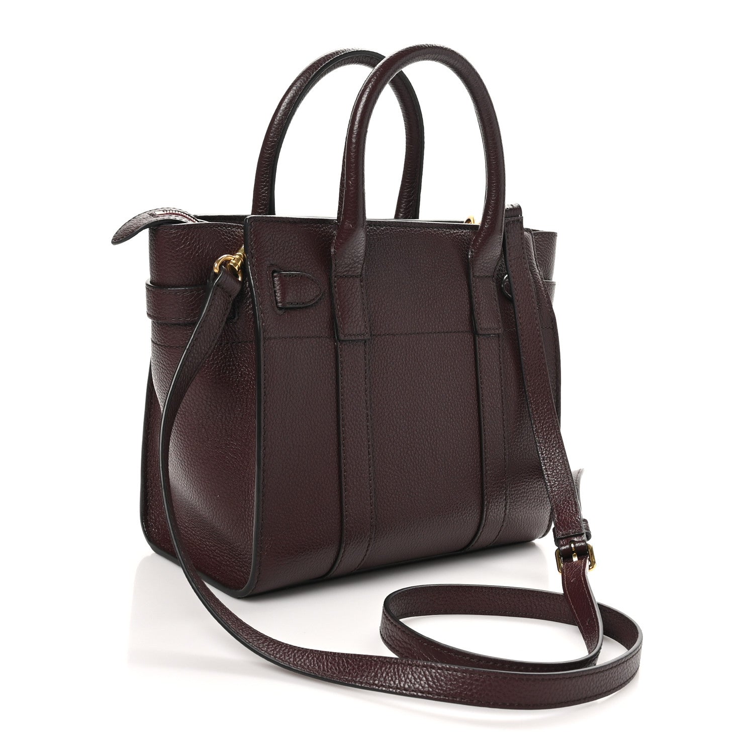 Mulberry Small Classic Grain Mini Zipped Bayswater Oxblood 3 of 9