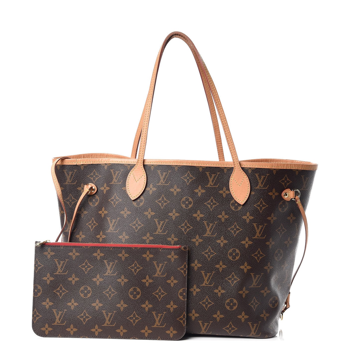 Monogram Neo Neverfull MM Cherry