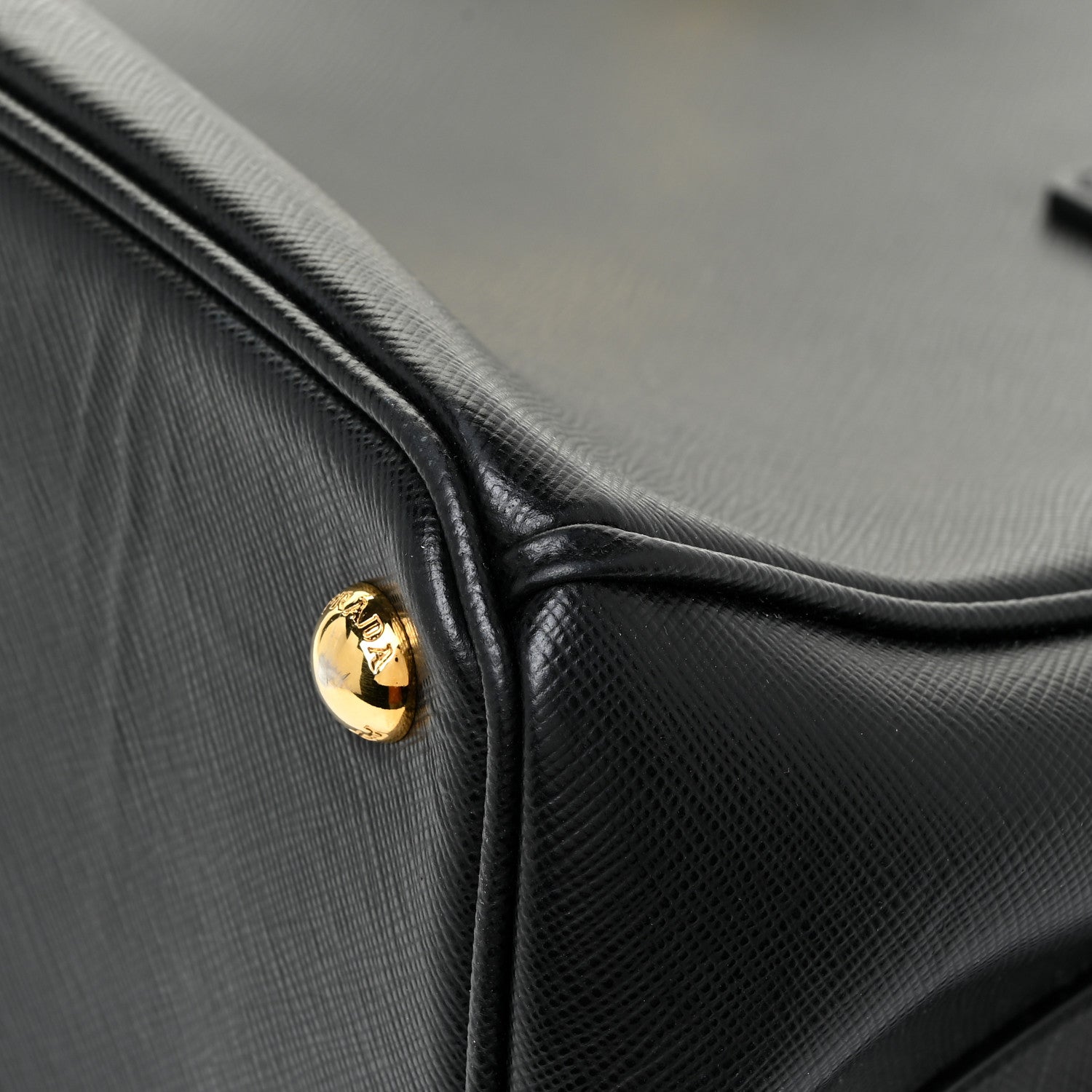 Prada Saffiano Medium Galleria Double Zip Tote Black 12 of 15