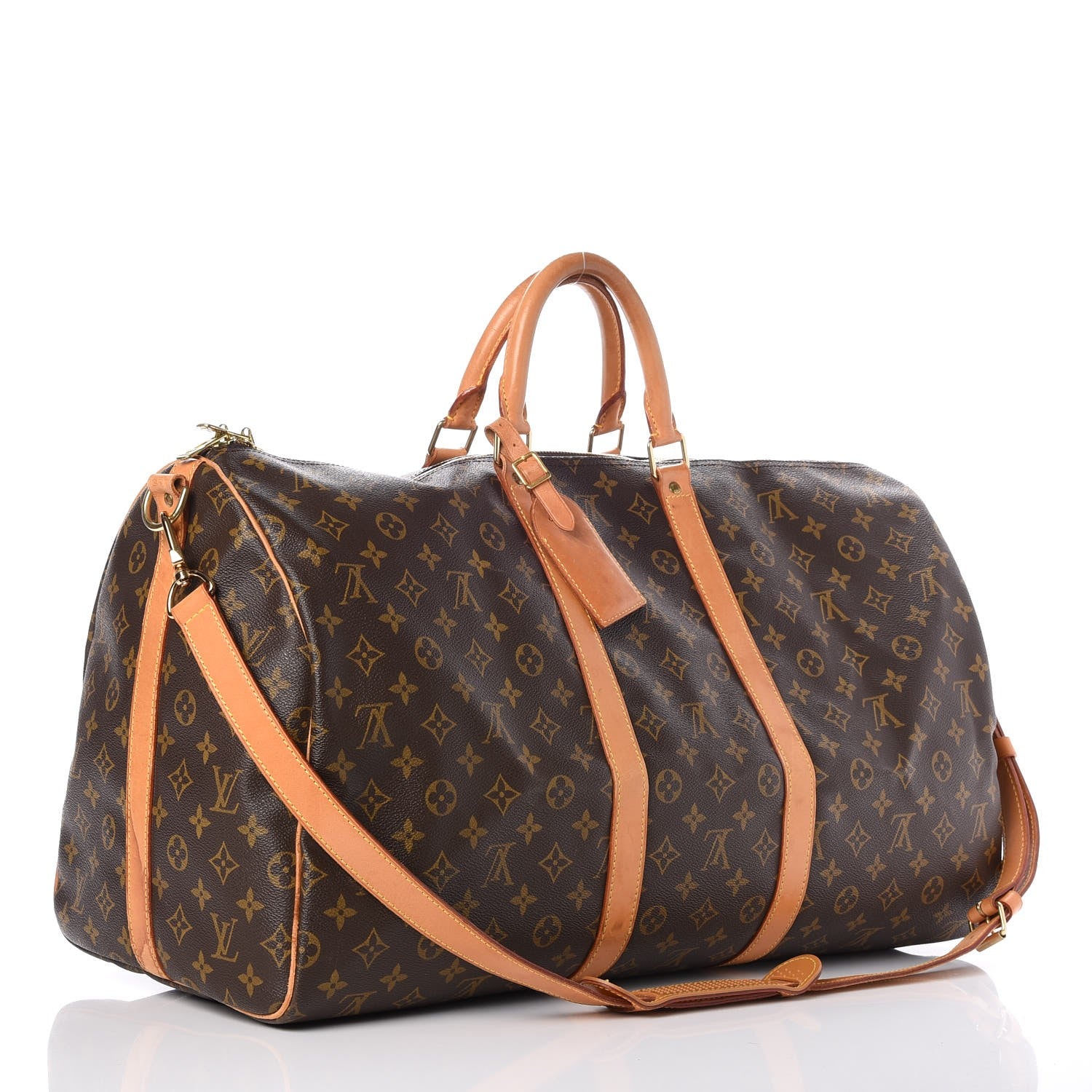 Louis Vuitton Monogram Keepall Bandouliere 55 3 of 12