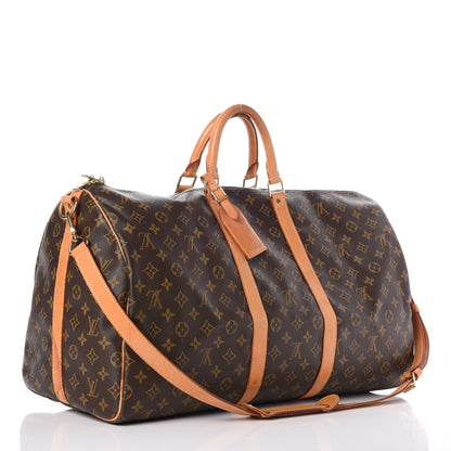Louis Vuitton Monogram Keepall Bandouliere 55 3 of 12