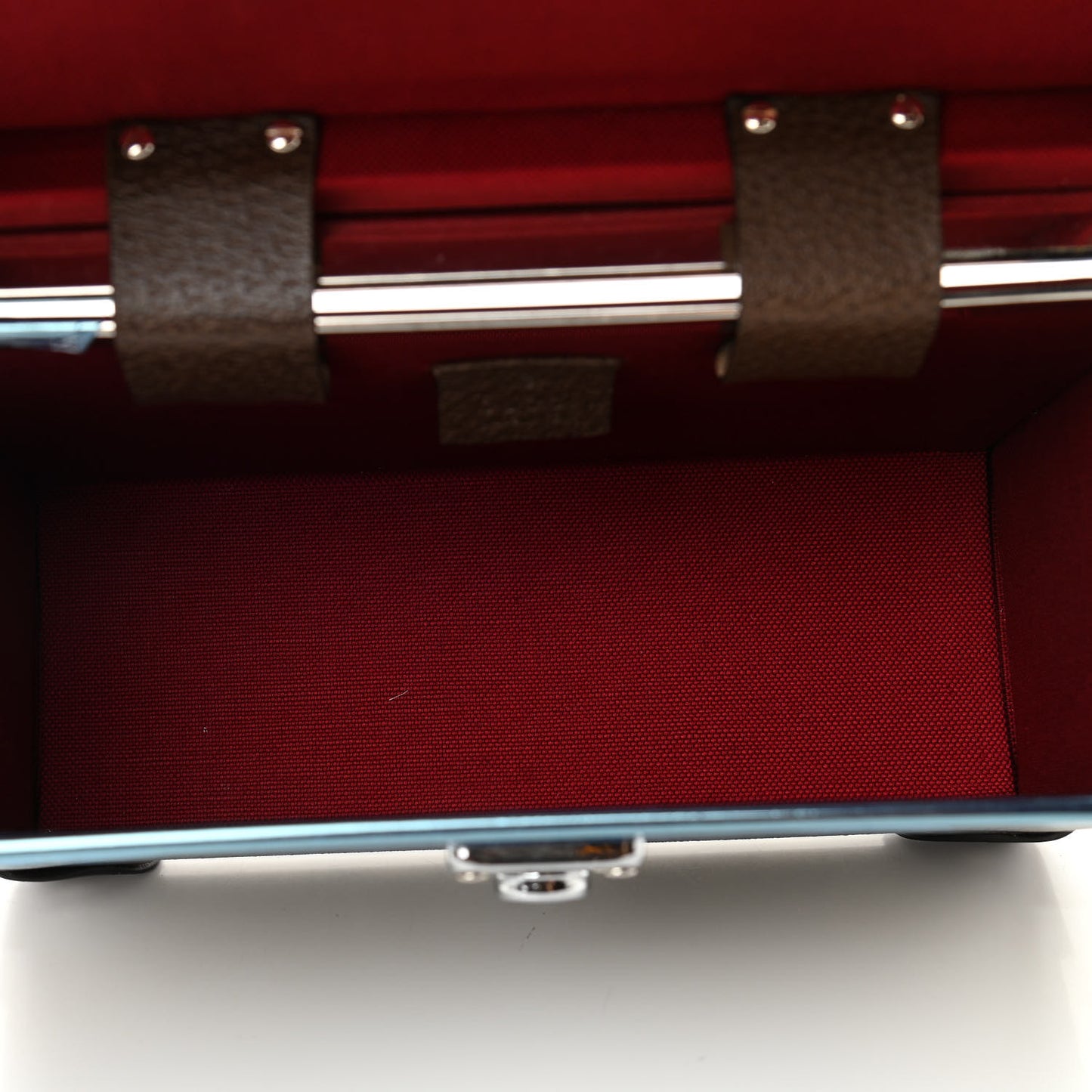 GG Supreme Monogram Globe-Trotter Beauty Case Brown