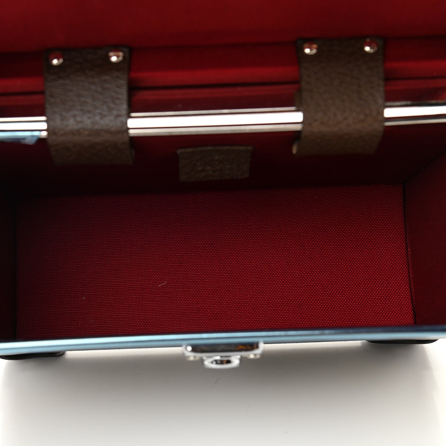 Gucci GG Supreme Monogram Globe-Trotter Beauty Case Brown 5 of 10