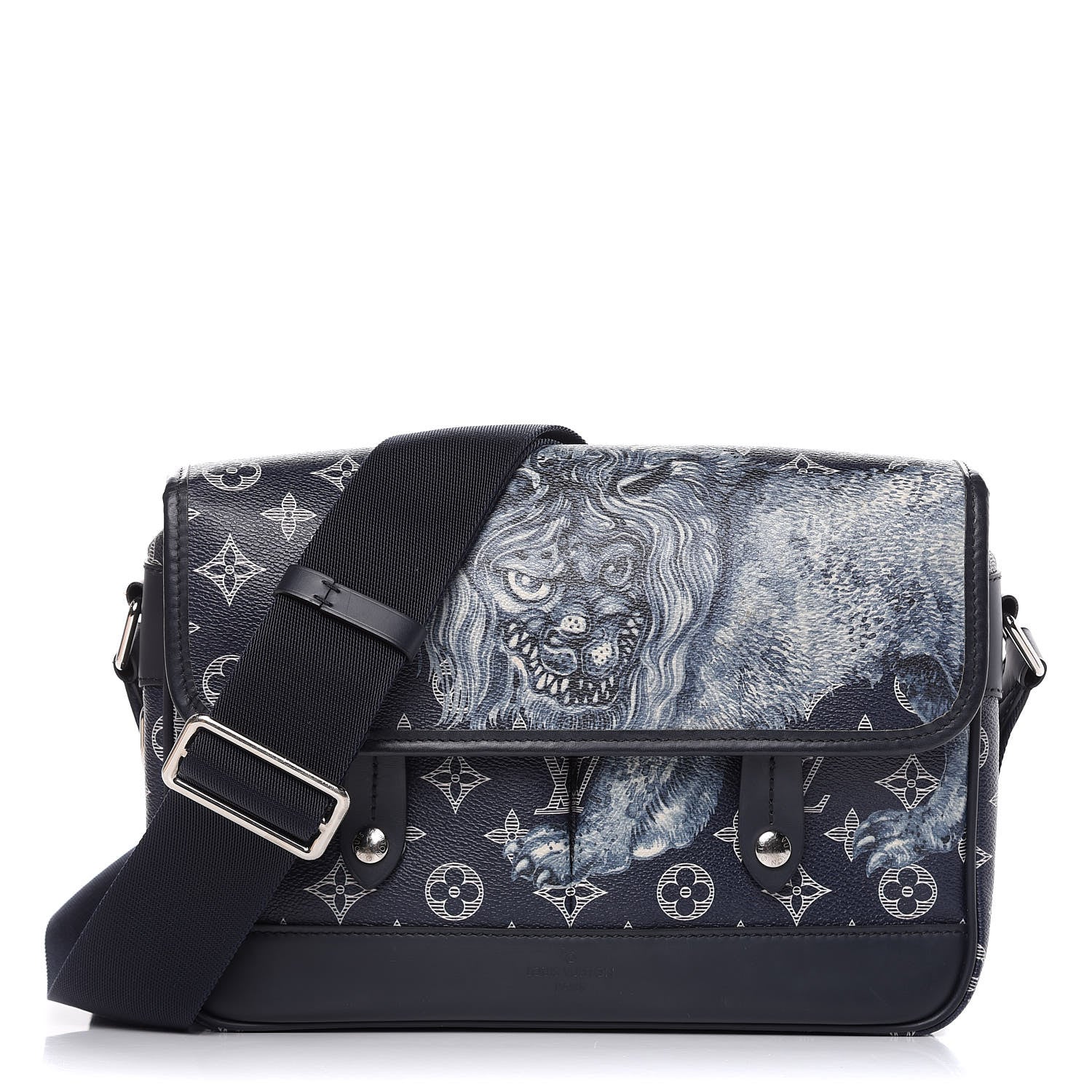 Louis Vuitton Savane Monogram Chapman Messenger PM Encre 1 of 10