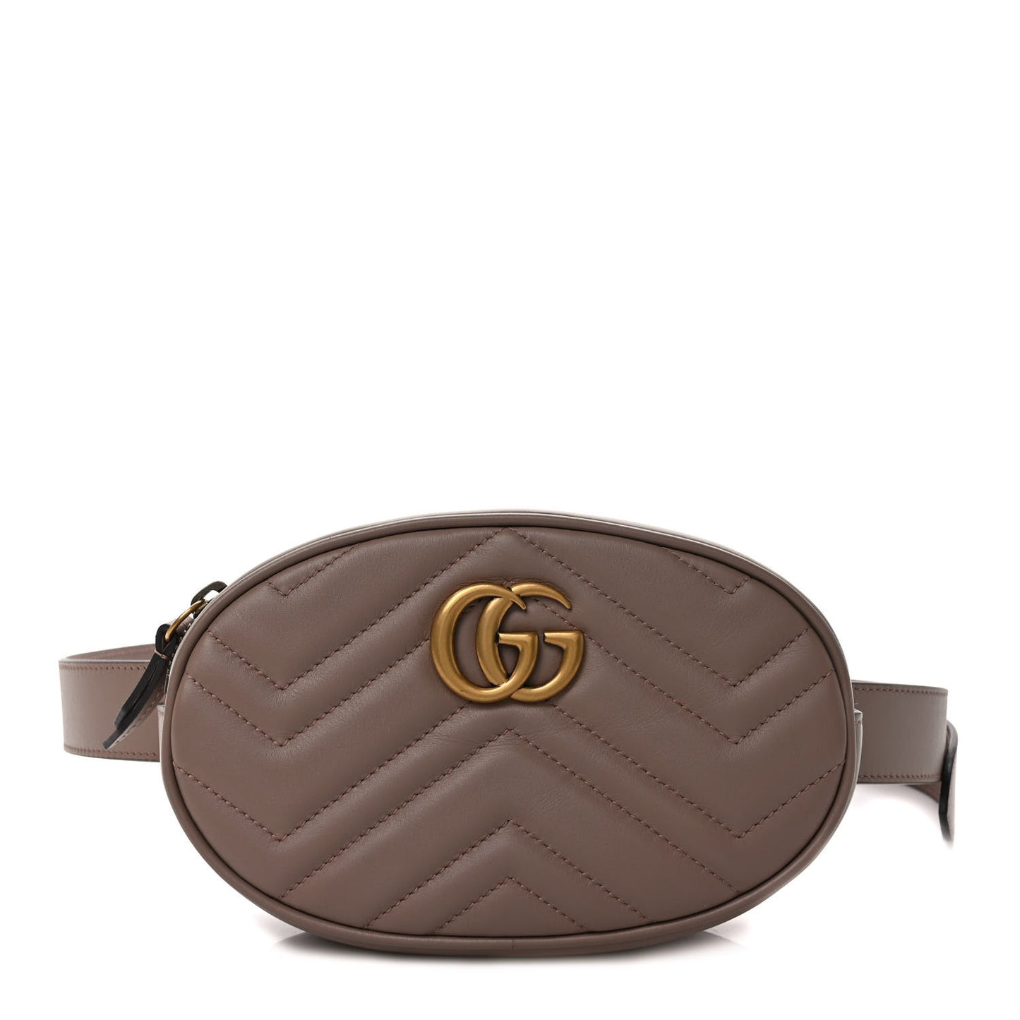 Calfskin Matelasse GG Marmont Belt Bag 95 38 Porcelain Rose