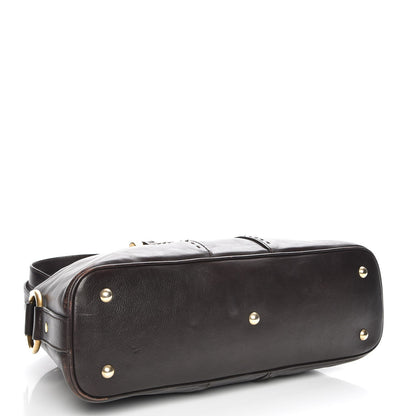 Saint Laurent Calfskin Medium Muse Dark Brown 4 of 11