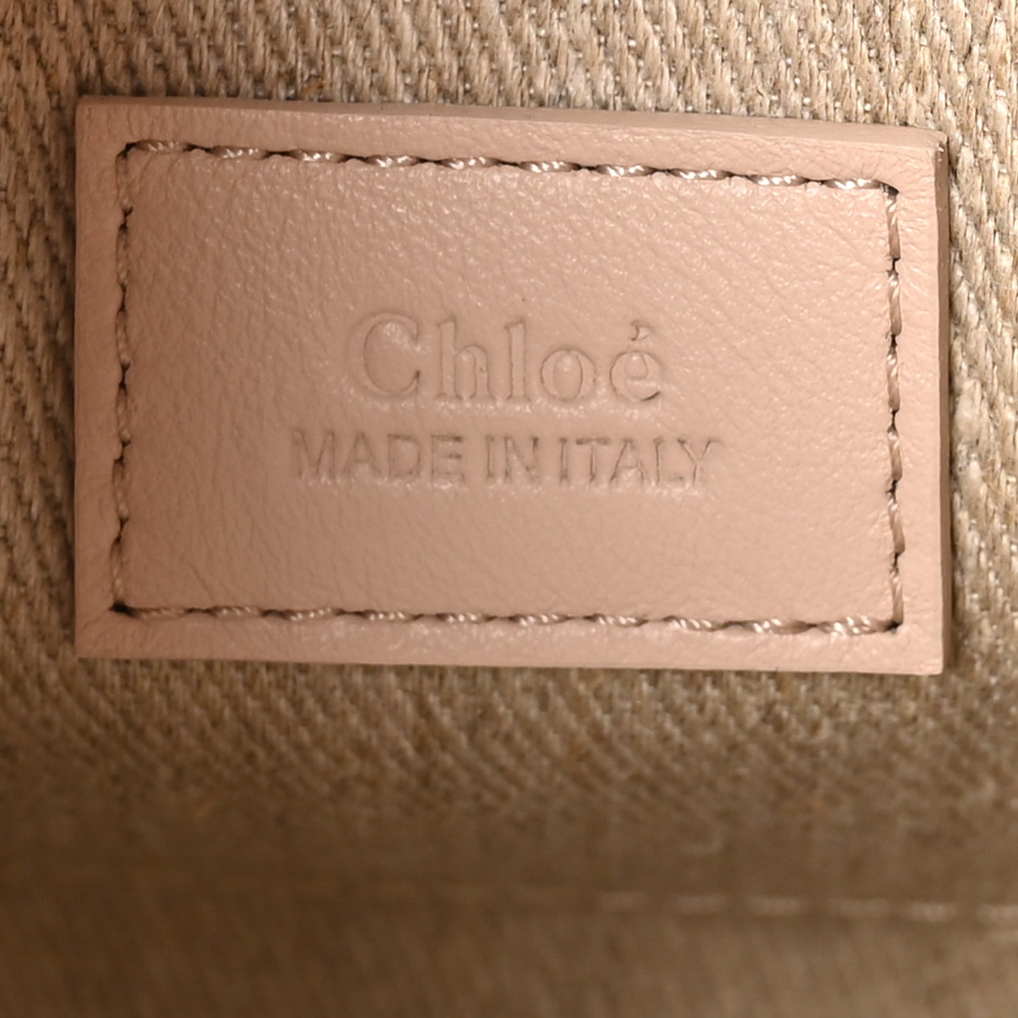 Calfskin Mini Woody Tote Cement Pink