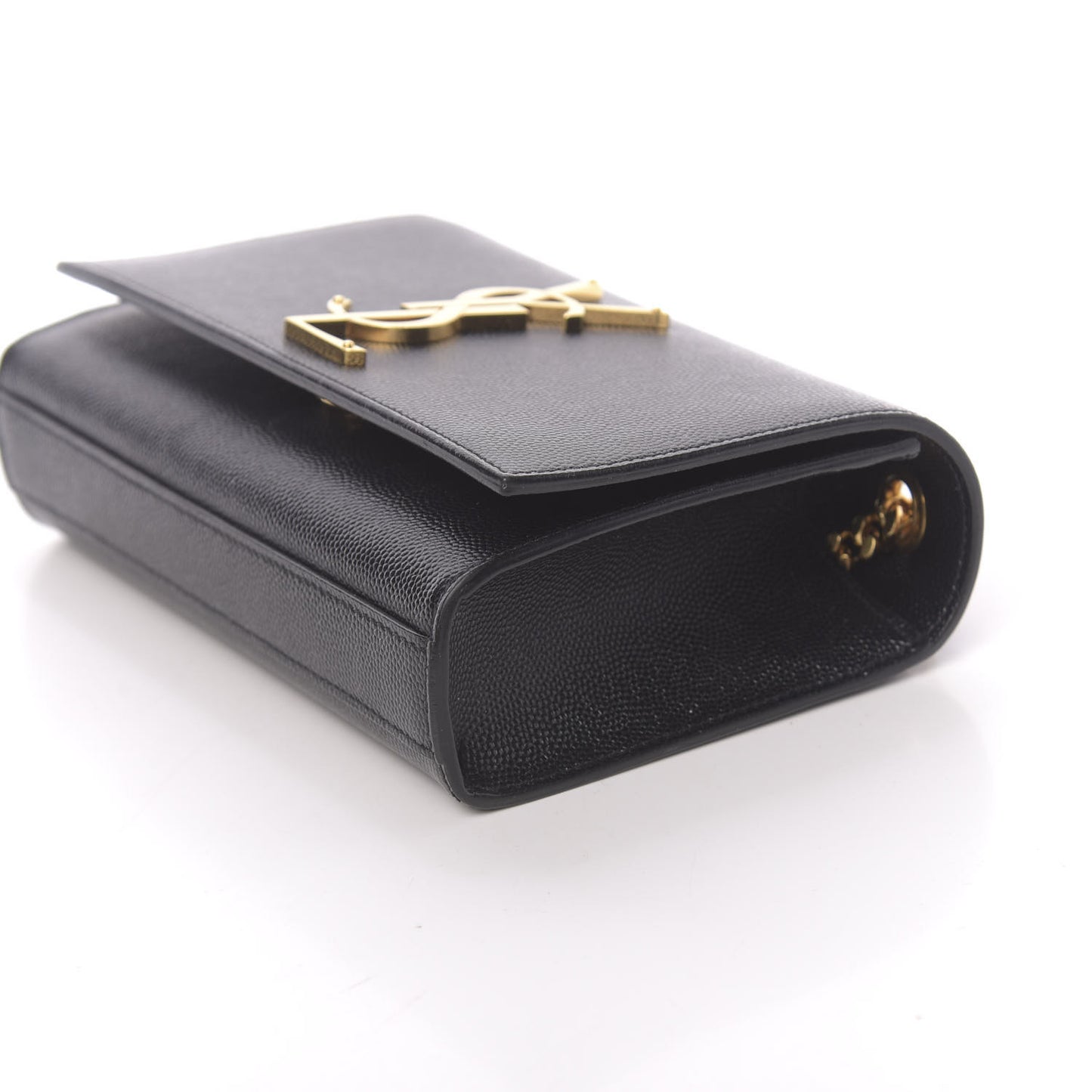 Grain De Poudre Small Monogram Kate Satchel Black