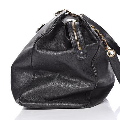 Chanel Caviar XL Weekender Bag Black 17 of 17