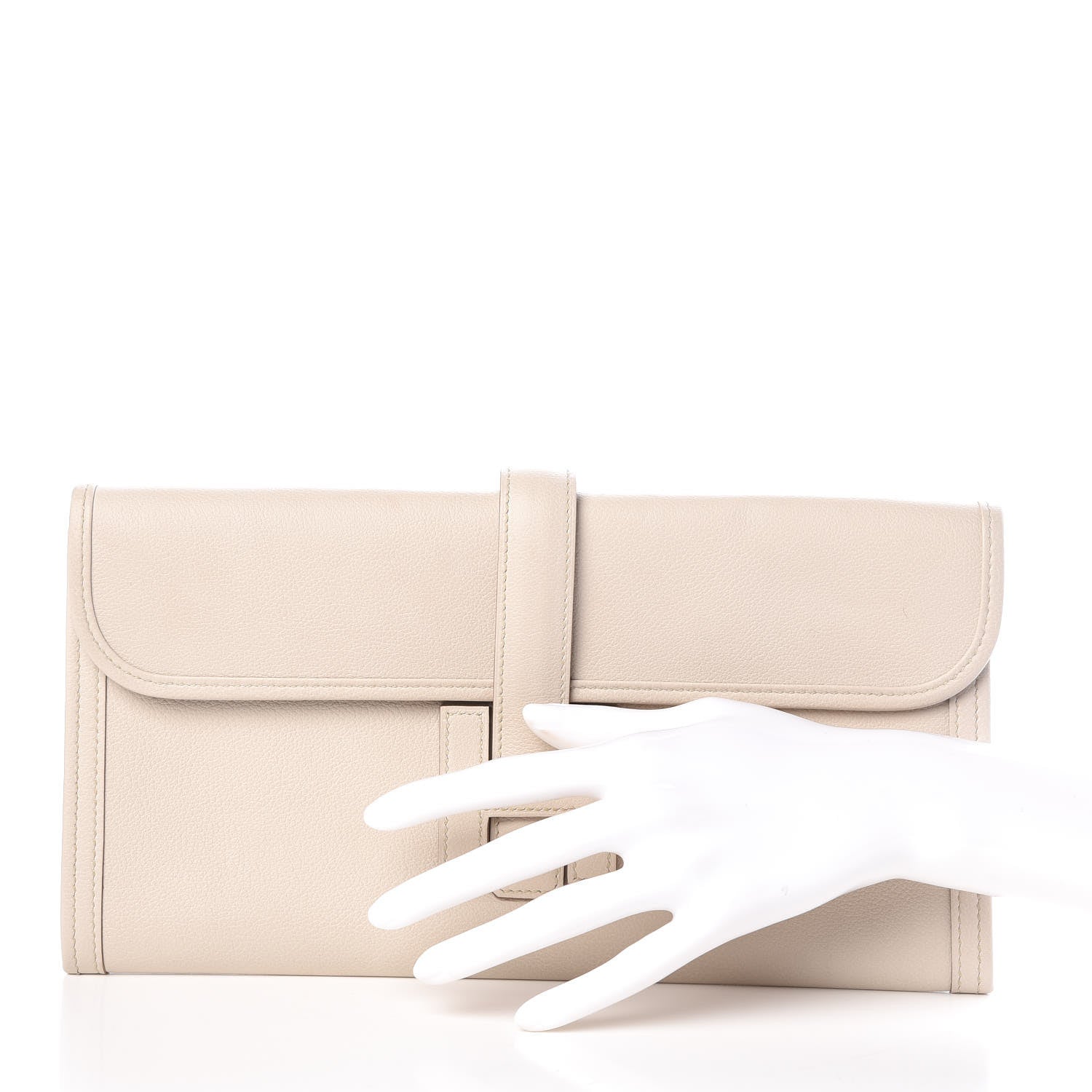 Hermes Swift Jige Elan 29 Clutch Beton 2 of 9
