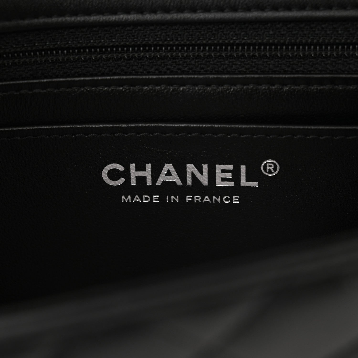 Chanel Lambskin Quilted Mini Rectangular Flap Black 6 of 11