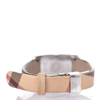 Burberry Stainless Steel Calfskin 20mm Heritage Nova Check Quartz Watch BU9503 5 of 9