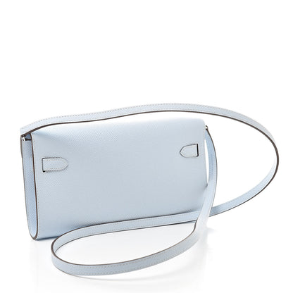Hermes Epsom Kelly Wallet To Go Bleu Brume 3 of 10