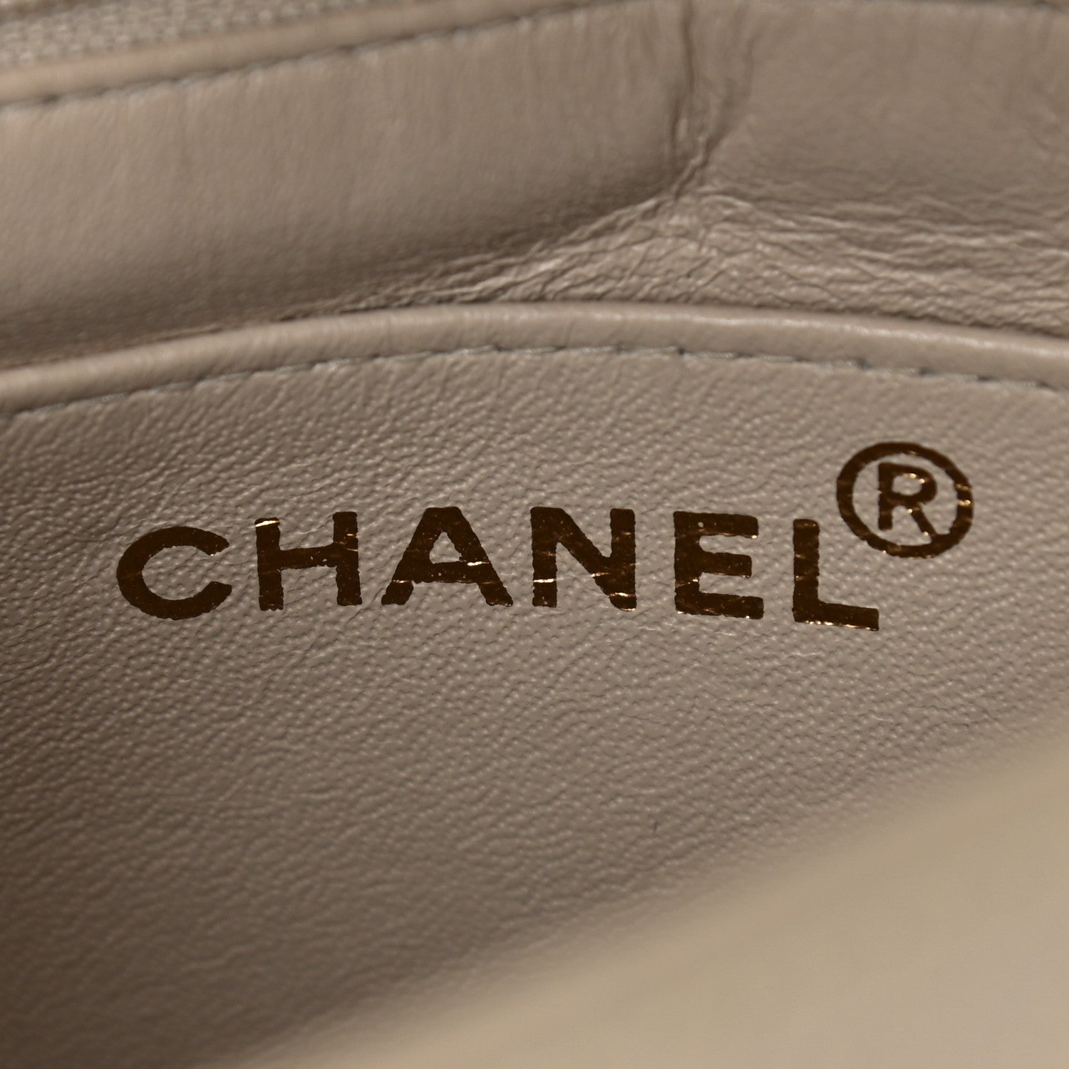 Chanel Lambskin Quilted Mini Square Flap Beige 6 of 10