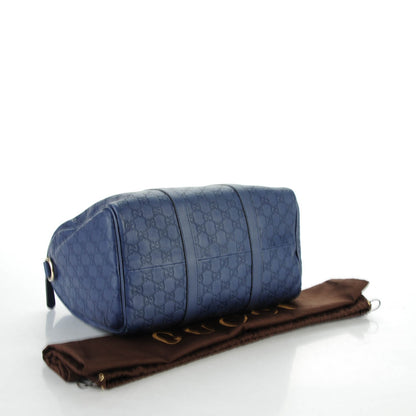 Gucci Guccissima Medium Joy Boston Blue 4 of 9