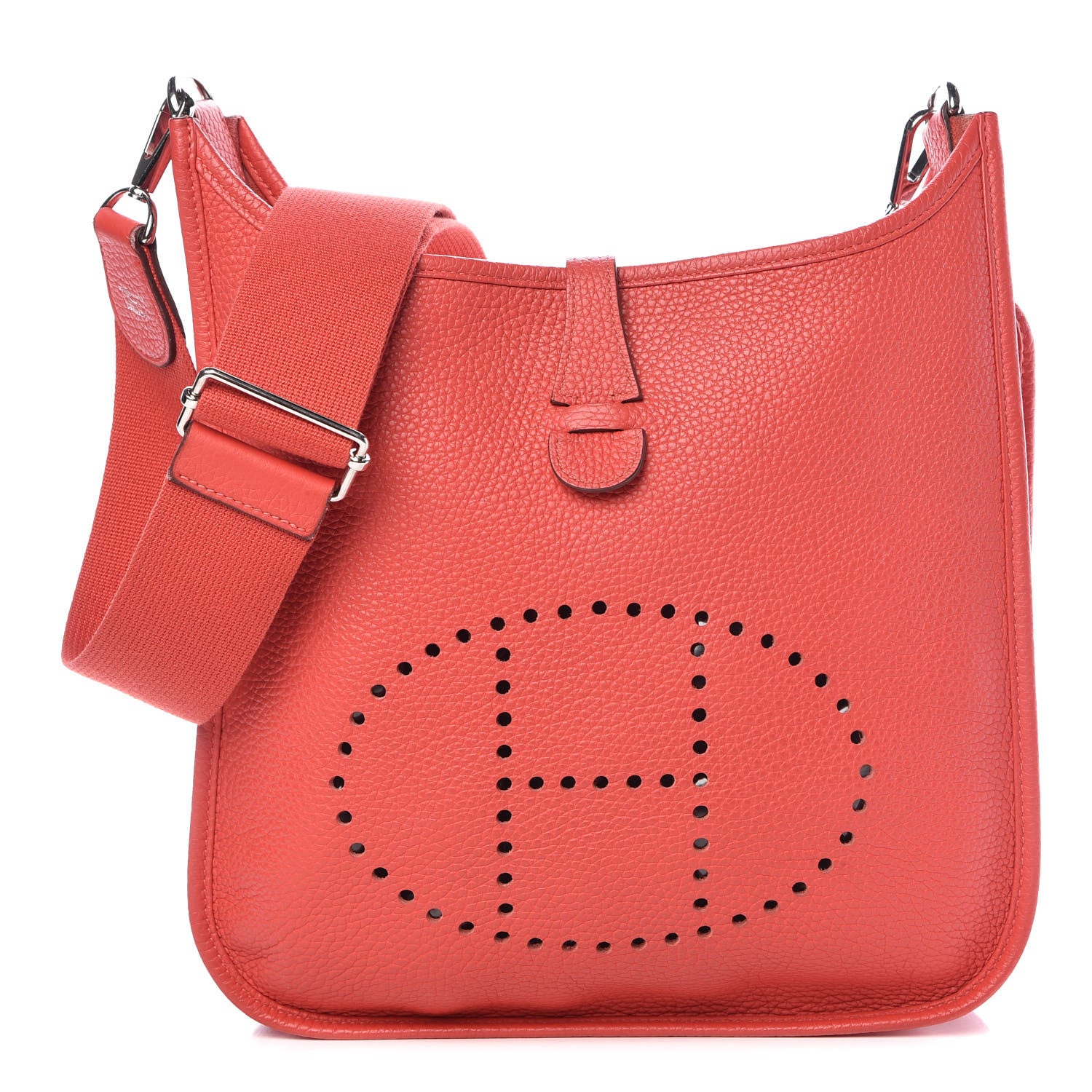 Hermes Taurillon Clemence Evelyne III PM Rose Jaipur 2 of 11