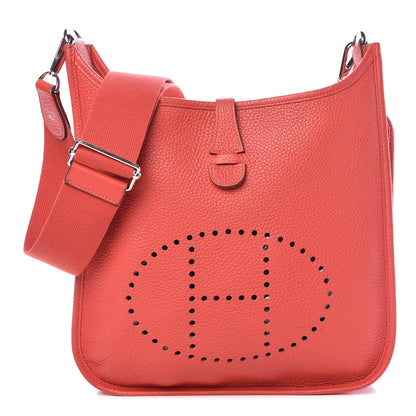 Hermes Taurillon Clemence Evelyne III PM Rose Jaipur 2 of 11